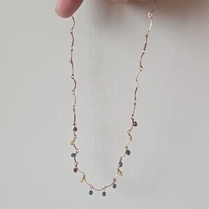Elegant Gold and Multicolor Necklace